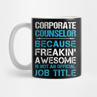 Corporate Counselor Freaking Mug